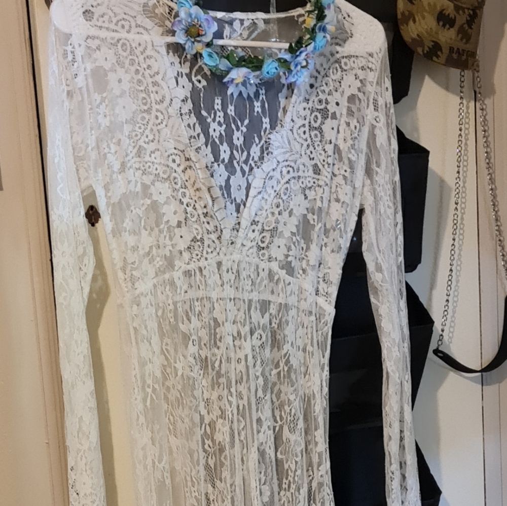 NWOT Maternity ombre dress and headband